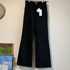 在庫1点限り【新品✨タグ付🏷️】Re:EDIT Lサイズ フレアパンツ ブラックのサムネイル