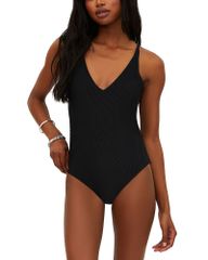 Beach Riot Women's Reese One Piece Swimsuit, Black
