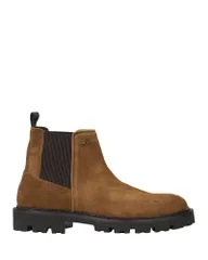 ボス メンズ シューズ ブーツ・レインブーツ チェルシーブーツ チェルシー BOSS Mens Julyo Chelsea Boots Brown Suede ブラウン