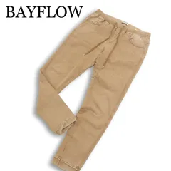 BAYFLOW ベイフロー 通年★ ストレッチ ウォッシュ加工 デニム ジョガー パンツ ジーンズ Sz.3 メンズのサムネイル