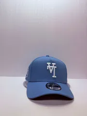 ニューエラ ロサンゼルスドジャース オールスターゲーム1980 リバースロゴ 9forty A-FRAME スナップバックキャップ ブルーカラー