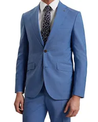 テッドベーカー レディース アウター ジャケット・ブルゾン ウール ジャケット Ted Baker Classic Wool Modern Fit Suit Jacket Dark Blue ブルーのサムネイル