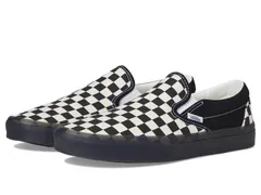 バンズ メンズ シューズ スニーカー Vans Classic SlipOn Checkerboard Wh チェック