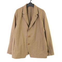 IM MEN テーラードジャケット ストライプ オリーブグリーン ジャケット・アウター
