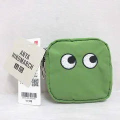 ユニクロ UNIQLO アニヤハインドマーチ ANYA HINDMARCH パッカブル バッグ エコバッグ トート 緑 グリーン タグ付き