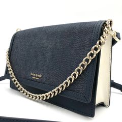 ✨極美品✨ケイトスペード KateSpadeネイビー2wayチェーンショルダー 