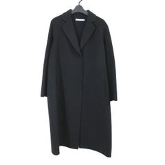 Theory luxe ♡ ウール ワンボタンチェスターコート 淡ブルー Theory luxe ♡ ウール ワンボタンチェスターコート 淡ブルー - メルカリ