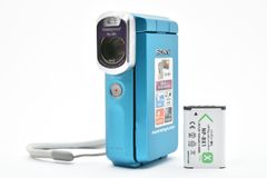 SONY フルハイビジョンビデオカメラ ブルー HDR-GW66V(L) 884 - メルカリ