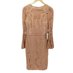 タダシショウジ TADASHI SHOJI ベルスリーブ L/S レースワンピース レディース JPN：4 のサムネイル