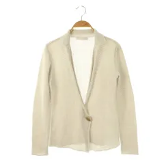 ファビアナフィリッピ FABIANA FILIPPI ニットジャケット カーディガン XS グレージュ /DF ■OSのサムネイル