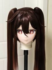 着ぐるみマスク kigurumi 瞳10色 アホ毛、舌磁石脱着式 後頭部ファスナ