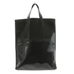 アクネ ストゥディオズ Acne Studios ロゴショッパー トートバッグ ハンドバッグ 黒 ブラック C10162 /KUのサムネイル