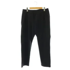 エルメネジルドゼニア Ermenegildo Zegna ウエストひもウールイージーパンツ テーパードパンツ 48 ブラック /DF ■OSのサムネイル