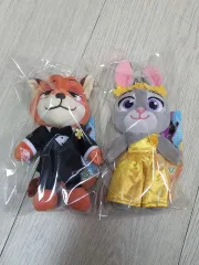ズートピア ぬいぐるみ キーホルダー ニック ジュディ CGV セット まとめ ディズニー 未開封