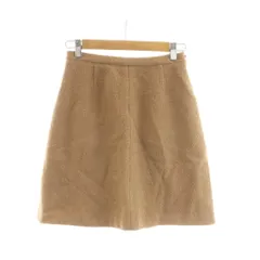 ディー&ジー ドルガバ ドルチェ&ガッバーナ D&G ミニスカート ウール 26/40 ベージュ 無地 /RRのサムネイル