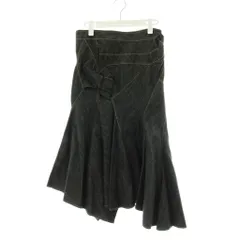ジュンヤワタナベ JUNYA WATANABE コムデギャルソン COMME des GARCONS デニム denim AD2008 フレアスカート ロング SS グレー JB-S201 /AN59 ■ECD003のサムネイル