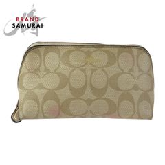 GUCCI グッチ ヴィンテージ アイボリー ブラウン ゴールド金具 GGスプリームキャンバス /レザー 116 02 076 ショルダーバッグ ポシェット レディース 600712 【中古】 GUCCI グッチ ヴィンテージ アイボリー ブラウン GGスプリーム