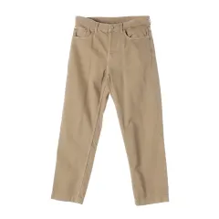 ザラ コットン ストレートフィット チノパンツ デニムパンツ ベージュ