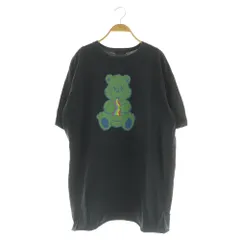 キャンディストリッパー Candy Stripper ベア Tシャツワンピース 半袖 ミニ プリント オーバーサイズ 2 ネイビー /MY ■OSのサムネイル