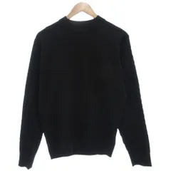 バーニーズニューヨーク BARNEYS NEW YORK ニット セーター S 長袖 テクスチャー 黒 ブラック /AE ■GY61のサムネイル