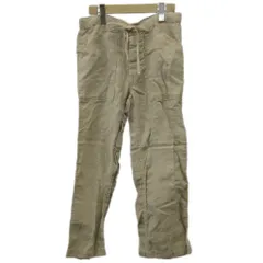 ジャーナルスタンダード JOURNAL STANDARD ベイカーパンツ ワーク ミリタリー 麻 リネン ストレート M ベージュ /XZ ■GY99