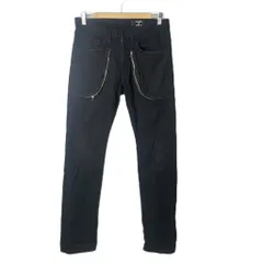 カバンドズッカ CABANE de zucca ポケットジップデザインパンツ パンツ ジップデザイン S ブラックのサムネイル