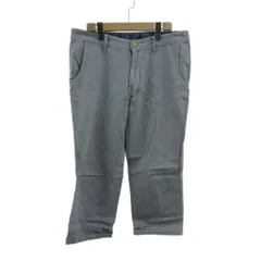 ザショップティーケー THE SHOP TK クロップドパンツ テーパード アンクル丈 L 青 ブルー /XZ ■GY99