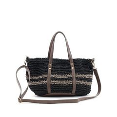 MOUSSY クロシェ編み ショルダーバッグ ブラック 【新品未使用タグ付き 