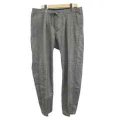 ザショップティーケー THE SHOP TK パンツ スラックス L グレー チェック柄 長ズボン /RN ■ECC002