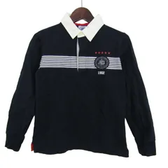 ジェイプレス ポロシャツ 長袖 トップス キッズ 男の子用 140サイズ ネイビー J.PRESS 【中古】のサムネイル