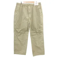 ユニクロ UNIQLO :C タグ付き ワイドパラシュートパンツ 3XL ベージュ 無地 長ズボン ウエストゴム /ML ■ECA001