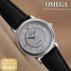 オメガ デヴィル デビル 7874.31 OMEGA DE VILLE ラウンド クォーツ シルバー レディース ヴィンテージ 23mm 1995年製 【６ヶ月保証】 CH493