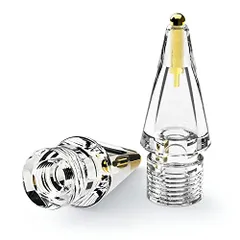 【elago】 Apple Pencil 第2世代 / 第1世代 対応 ペン先 替え芯 2個 入 クリア ボールペン タイプ 金属 書きやすい 高摩擦 滑らない 交換用 ペン先セット [ ApplePencil アップルペンシル 第二世代 第一世代 Applt