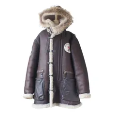 TED COMPANY テッドカンパニー 30枚限定品 ムートン フライトジャケット B-7 テッドマン 茶色 （w-0649）のサムネイル