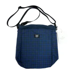 WTAPS×STANDARD SUPPLY ダブルタップス スタンダードサプライ 国内正規 25AW CHALK SHOULDER POUCH POLY チョークショルダーバッグ 252EG58D-CG04 GREEN グリーン チェック FREEのサムネイル