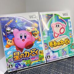 [동작 확인 완료]Wii 별의 커비 Wii 모사의 커비 2개 세트
