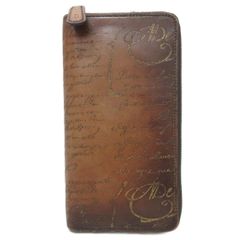 美品】ベルルッティ カリグラフィ ロングウォレット 長財布 エベネ