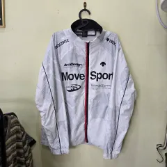 95 DESCENTE 機能性 ジップアップ ジャケット