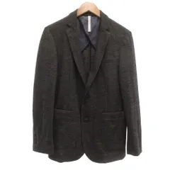 アーバンリサーチ ドアーズ URBAN RESEARCH DOORS テーラードジャケット ウール M チャコールグレー 長袖 ノッチドラペル パッチポケット /ML ■GY60