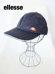 【新品】ellesse　エレッセ　帽子　定価2990円　L（57-59cm）　ブラック　〈公式〉K ブラック　サイズ調整可　キャップ　おしゃれ　送料込み　6466173のサムネイル