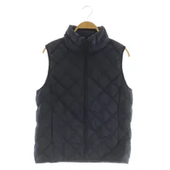 ユニクロ UNIQLO ウルトラライトダウンベスト ナイロン M ネイビー /MY ■OS ■GY58