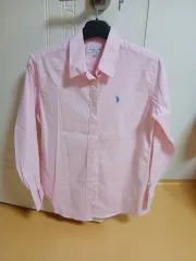 U.S. ポロ アッスン ピンク シャツ M