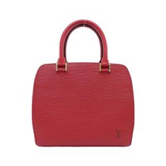 美品】ルイヴィトン エピ ポンヌフ MI0967レッド ハンドバッグ 赤 