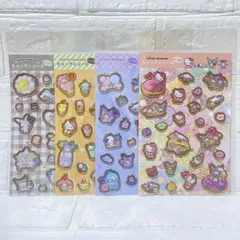 【正規品】サンリオ キャンディシール ストーン付き 4枚セット