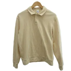 ザラ ZARA ポロシャツ ニット 長袖 S アイボリー /XZ ■ECD001