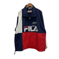 フィラ FILA ウインドブレーカー ジャンパー ブルゾン S マルチカラー 長袖 スタンドカラー ハーフジップ /PP ■ECD001