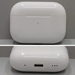 《１０》Apple【 airpods pro2 第2世代 A2968 (USB-C) MagSafe充電ケースのみ 国内版 MTJV3J/A 】 第二世代 清掃済み 中古