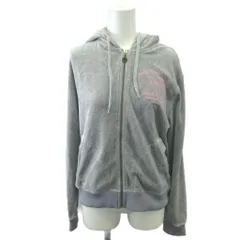 コンバース CONVERSE パーカー 上着 L グレー 長袖 フード付き ロゴ刺繍 /NP ■ECC002