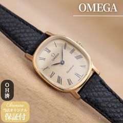 OMEGA プラチナ K14WG 手巻き時計 レディース 本体 ギャランティ付