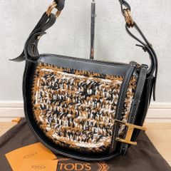 未使用保管品】トッズ ワンショルダーバッグ オーボエ ライオン Tロゴ 